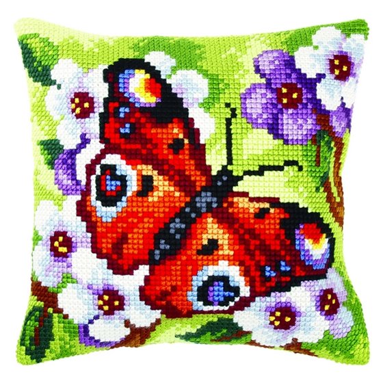 Orchidea Stitch Cushion kit  Butterfly 3
