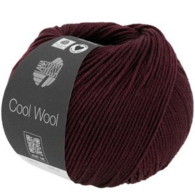 Cool Wool Mélange Bordeaux mottled 1404