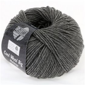 Cool Wool Big Mélange Gray brown mottled 0617