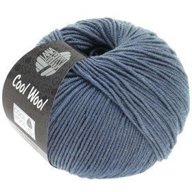 Lana Grossa  Cool Wool Staalblauw 2037